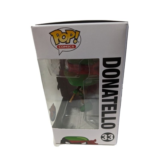 Funko Pop Mutant Ninja Turtles Donatello PX Previews Exclusive #33 Comics - Picture 7 of 7